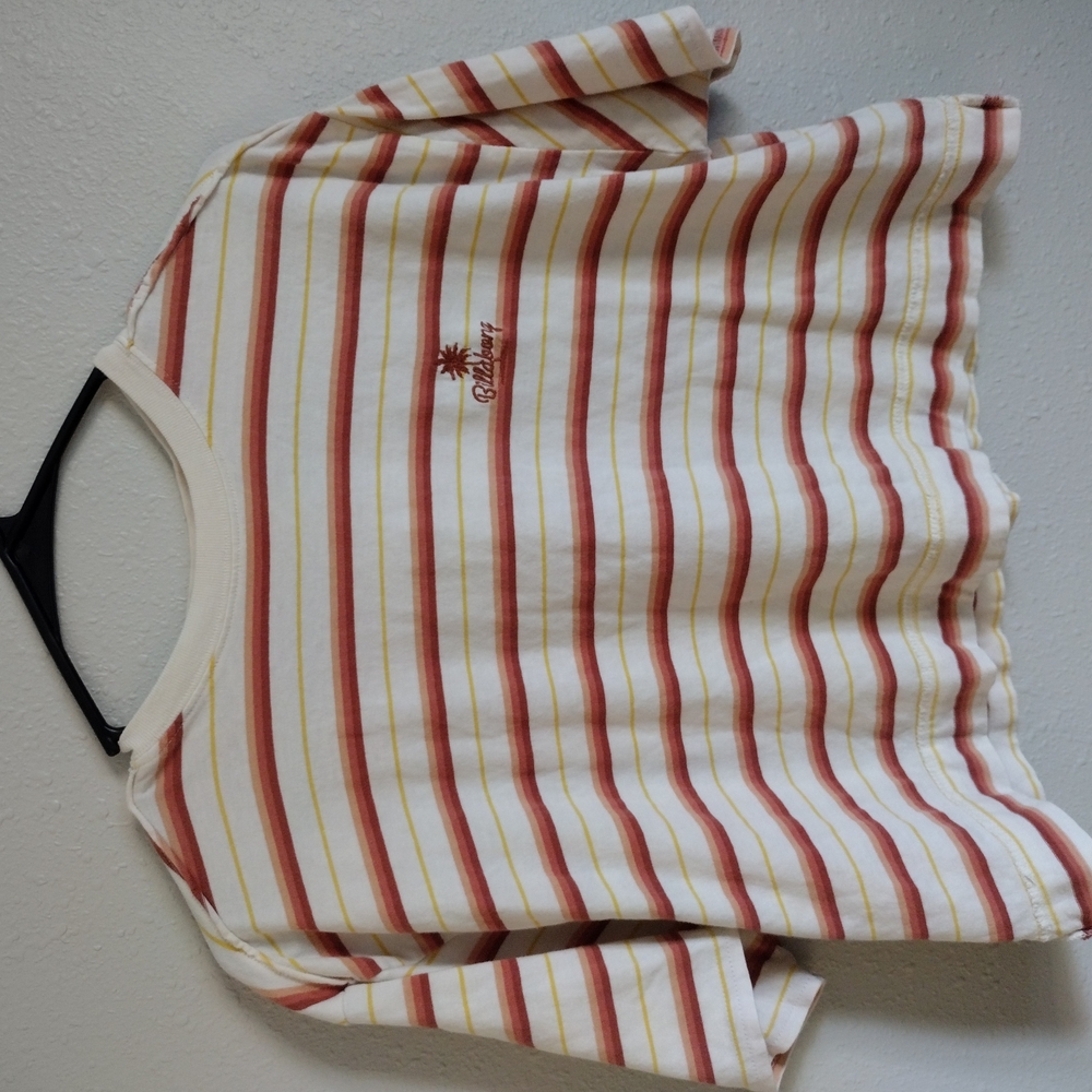 Striped Short Sleeve Top